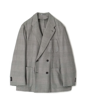 Super180'sウール ダブルブレステッド4Bジャケット DRAGO SKYFALL