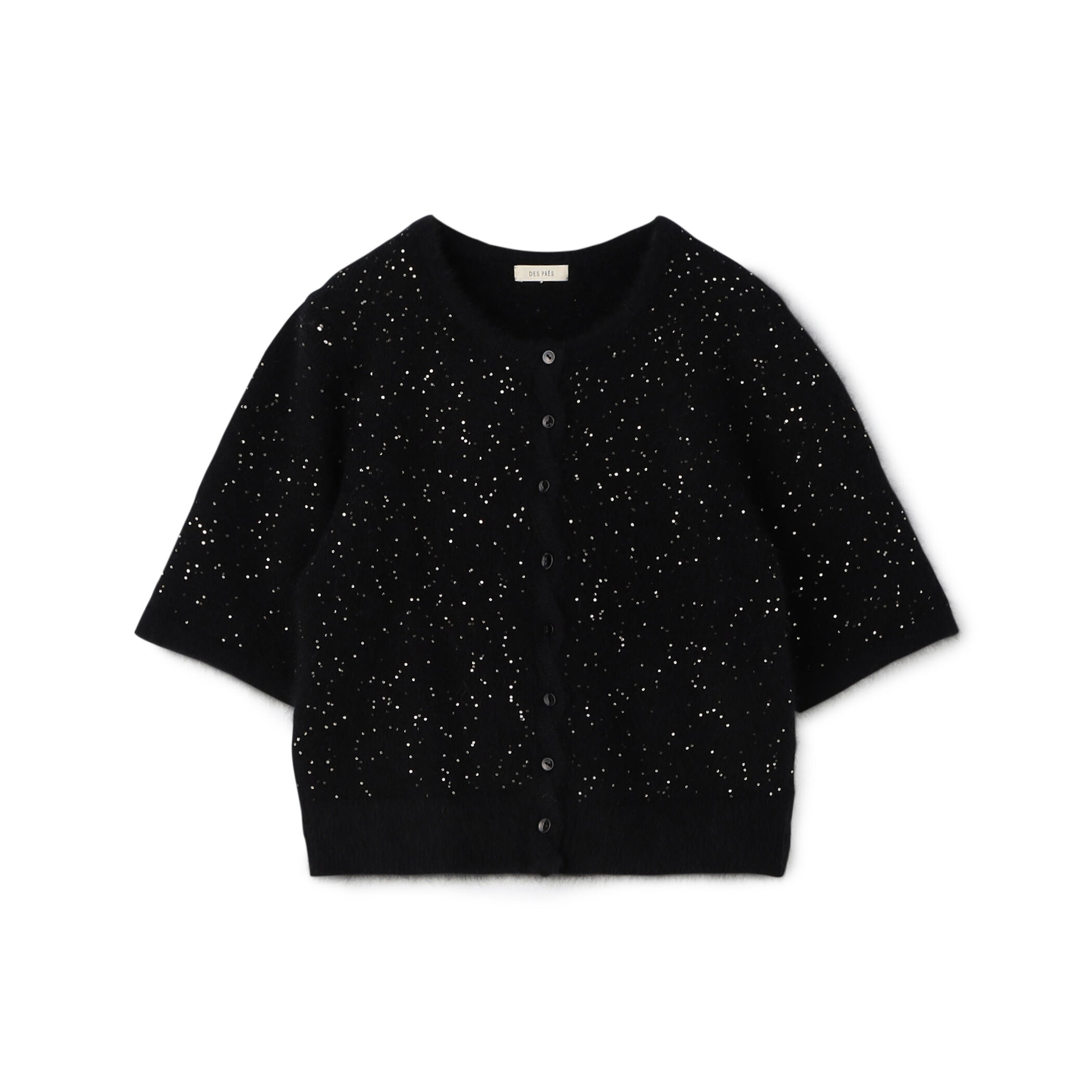 フォックスカシミヤ ハーフスリーブカーディガン｜トゥモローランド