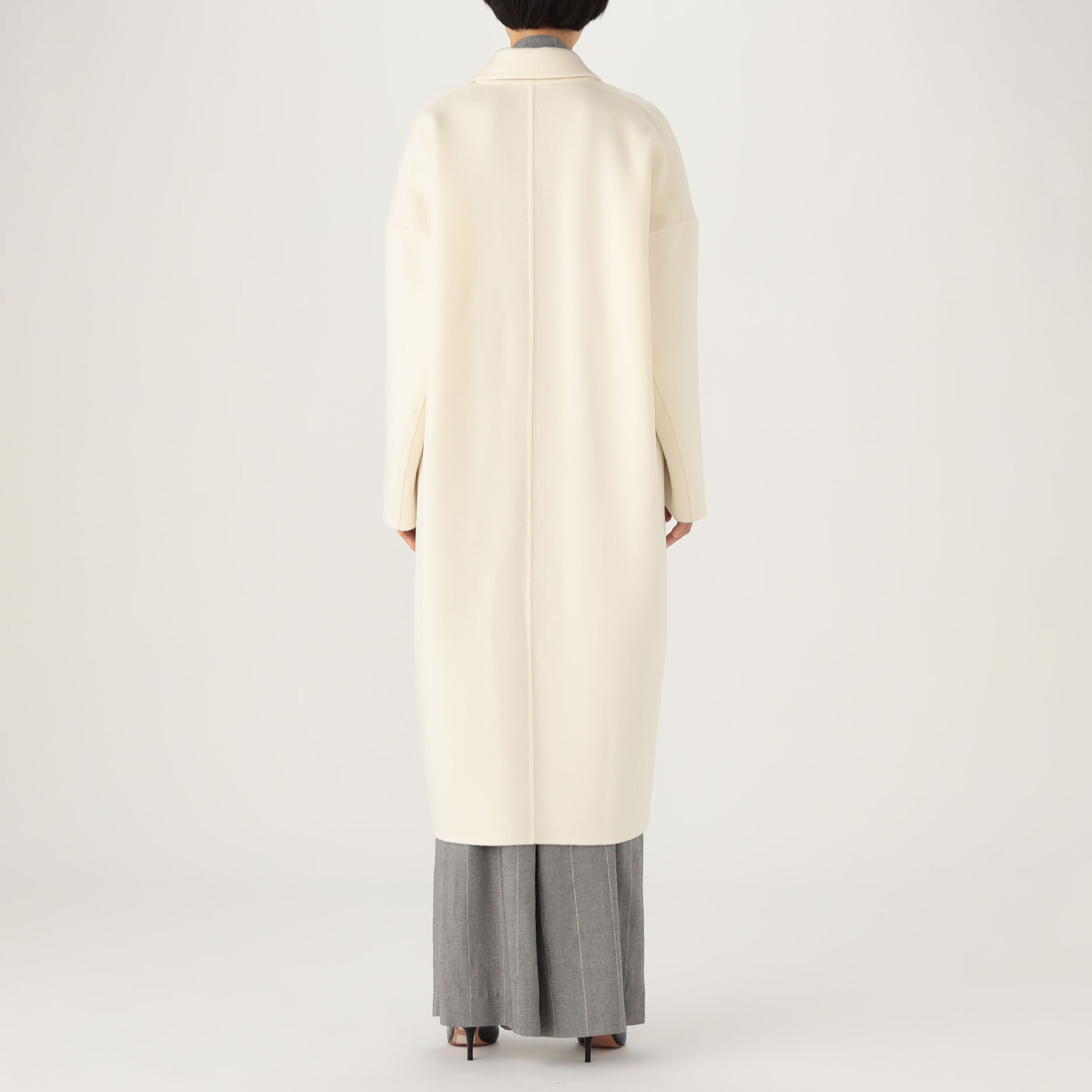 TOMORROWLAND .B ウールカシミヤダブルフェイス ロングコート