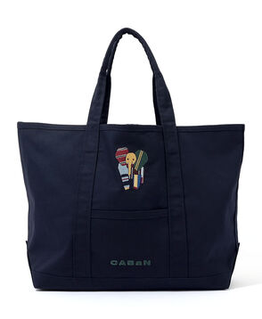 Elephant刺繍 プレイフルトートバッグ