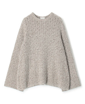 Cashmere Collection フレアスリーブプルオーバー