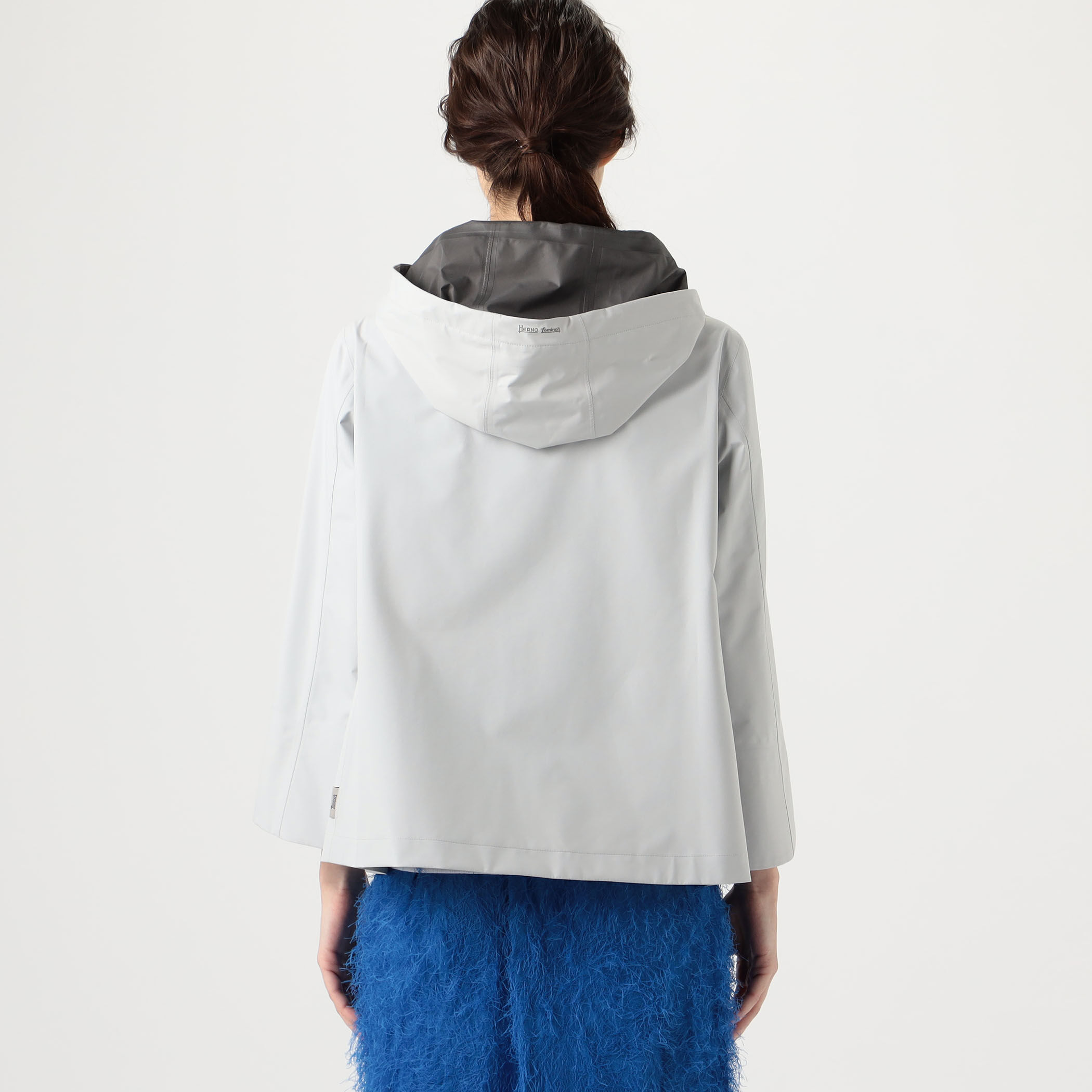 Herno フーデットケープコート HERNO ヘルノ Laminar ラミナー ゴアテックス 2レイヤー