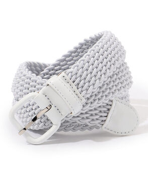 Charvet 革巻き メッシュベルト