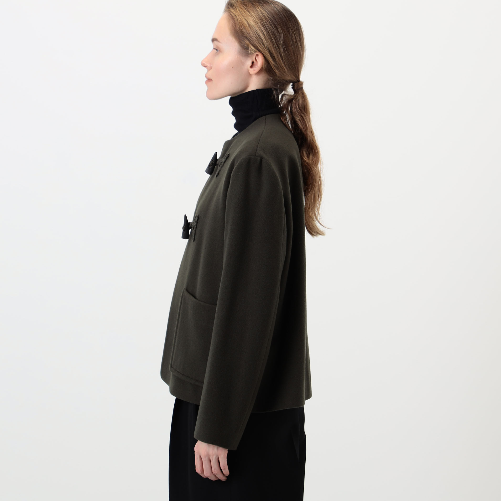 Mame Kurogouchi Cording Short Duffle Coat ダッフル ショートコート
