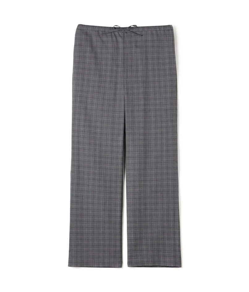 Super120's ウォッシャブルウール リラックスパンツ