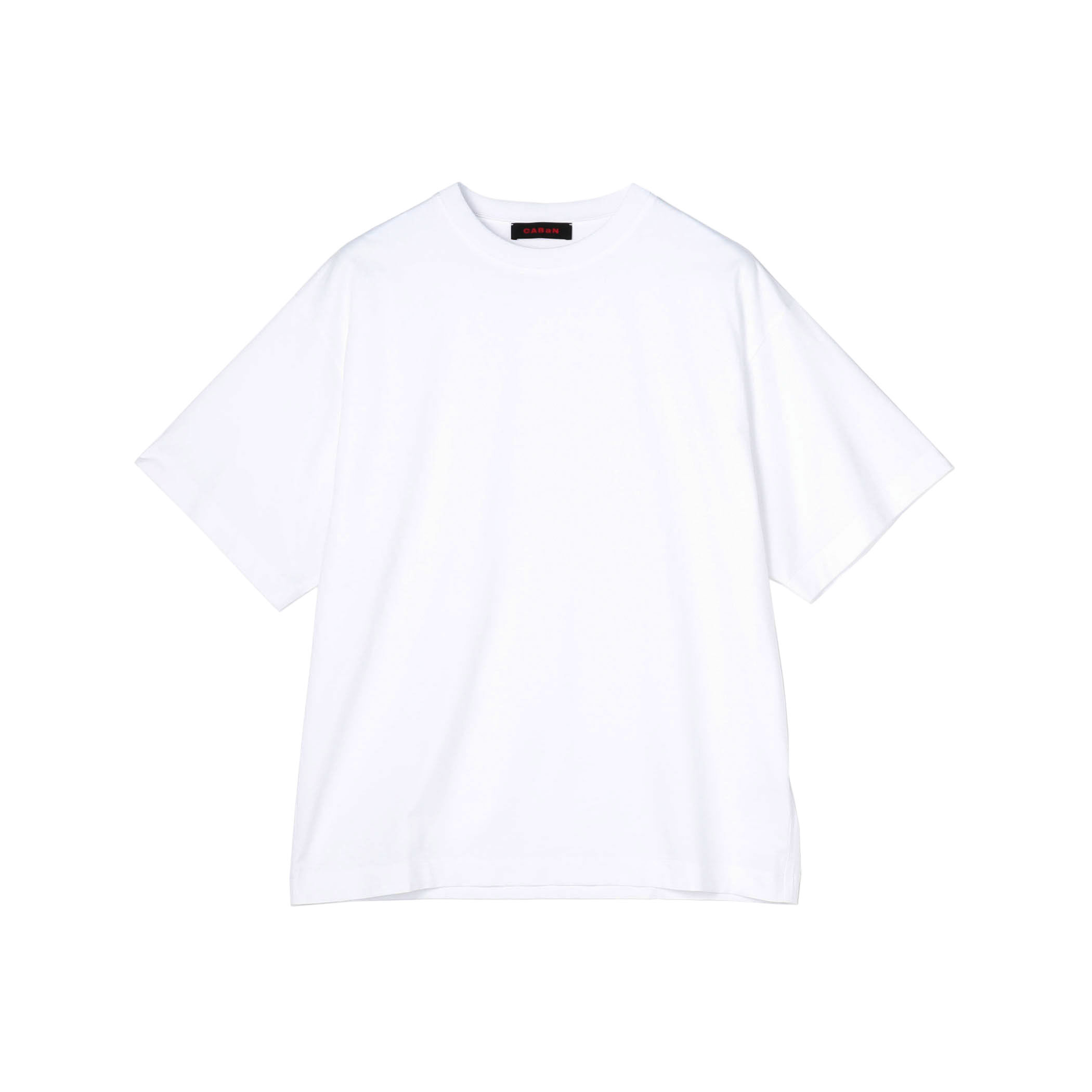 CABaN コットン ドロップショルダークルーネックプルオーバー CABaN コットン ドロップショルダークルーネックプルオーバー