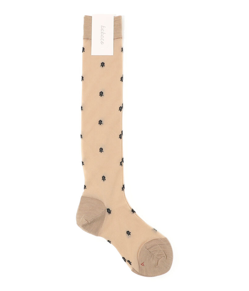 babaco Flower High Socks