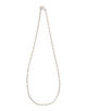 LAURA LOMBARDI CORRE CHAIN シルバーネックレス