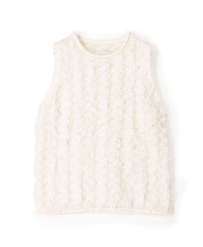 LAUREN MANOOGIAN TUFTED SHELL ノースリーブプルオーバー