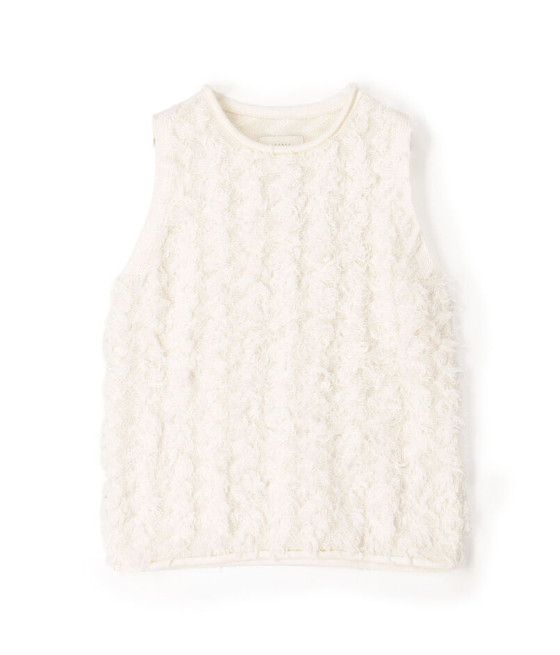 LAUREN MANOOGIAN TUFTED SHELL ノースリーブプルオーバー