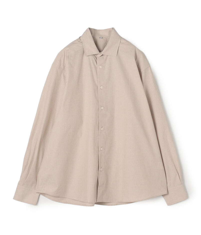 BASERANGE CLAUDE コットンポプリンシャツ