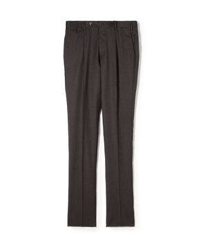 PT TRINO GENTS ウールストレッチ 1プリーツスラックス