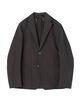 コットンナイロンシャンブレー シングルブレステッド 2Bジャケット FABRICA