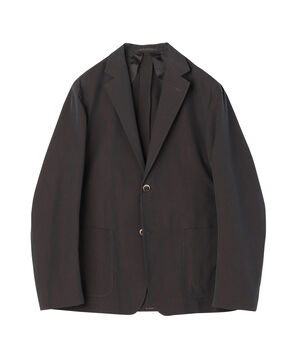 コットンナイロンシャンブレー シングルブレステッド 2Bジャケット FABRICA