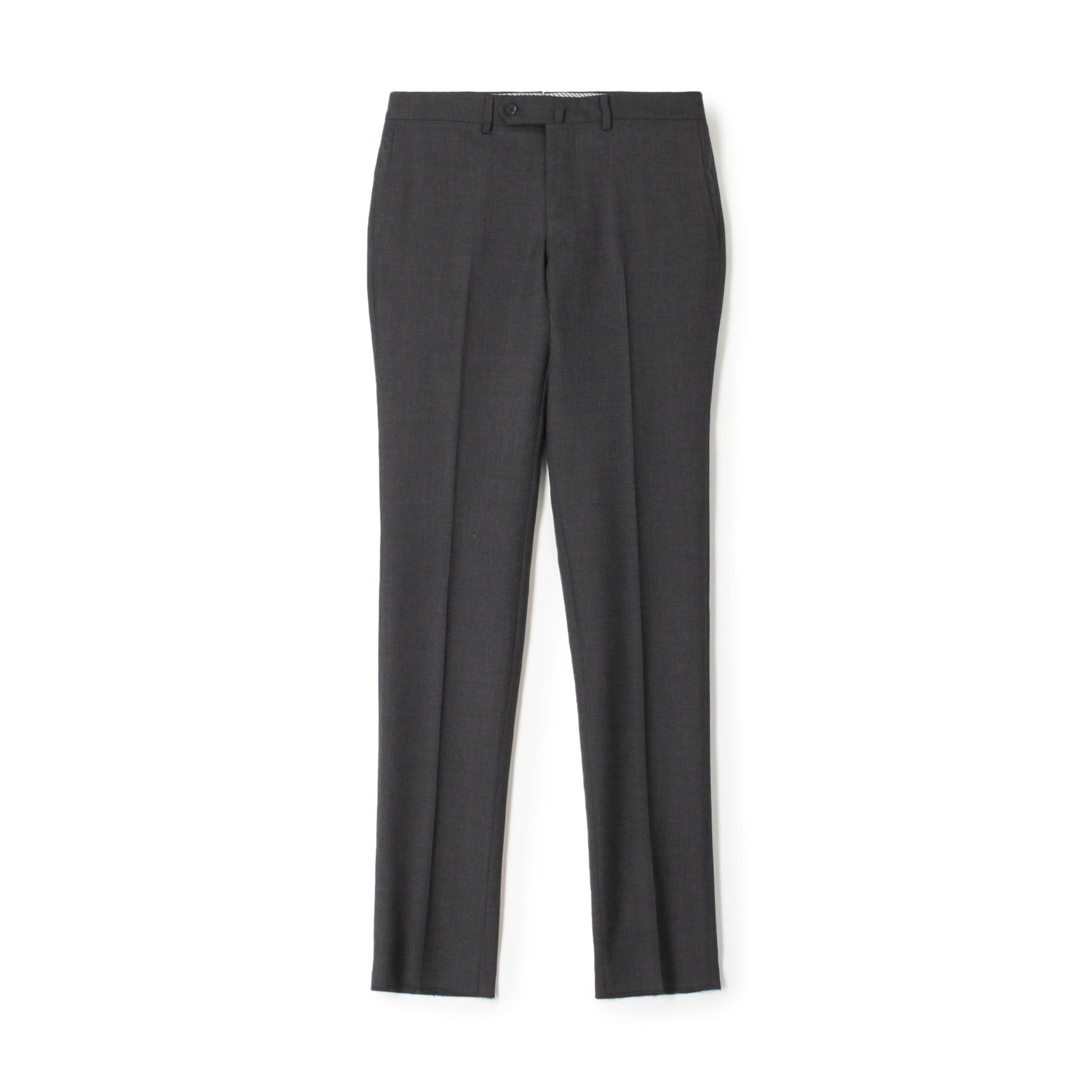 ◎トゥモローランド【洗える】ストレッチ スリム パンツ ベーシックアイテム Super120'sストレッチウールツイル スリムスラックス
