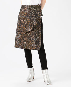 DELADA アシンメトリースカート