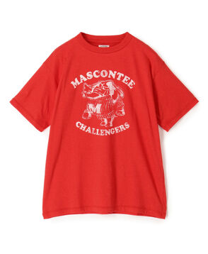 MAATEE&SONS コットンプリント ハーフスリーブTシャツ