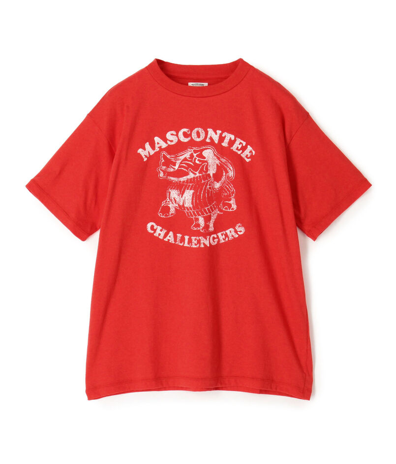 MAATEE&SONS コットンプリント ハーフスリーブTシャツ