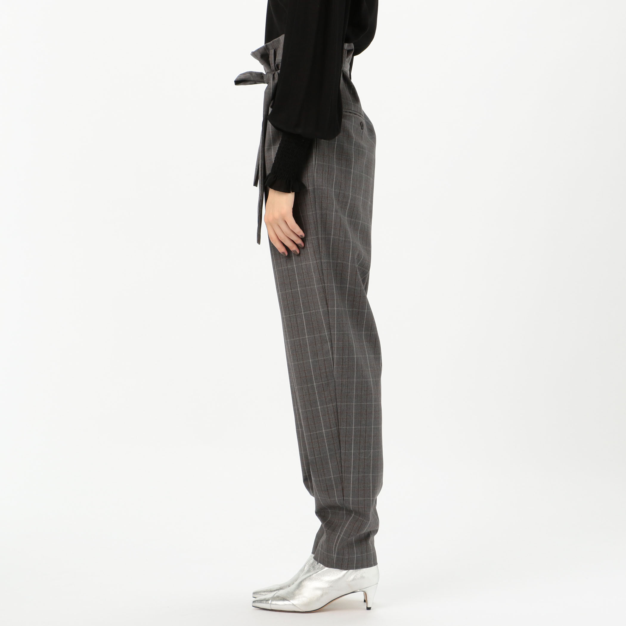 【関税込み】Isabel Marant Etoile ラウンジパンツ ISABEL MARANT ETOILE VITTORIA ウール ベルテッドパンツ
