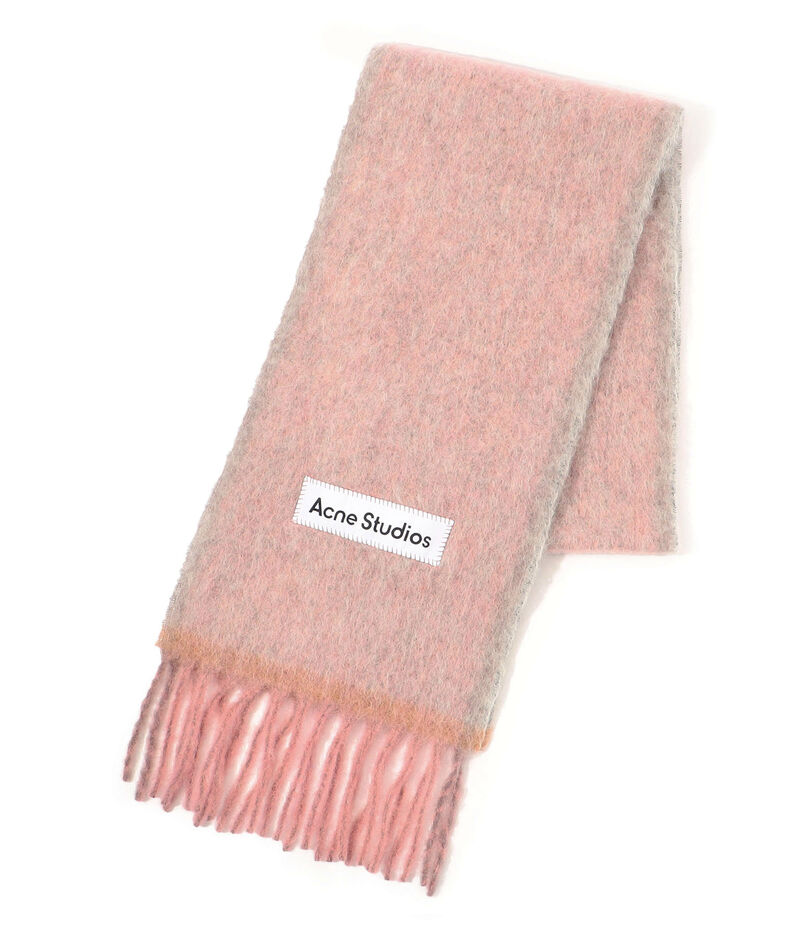 Acne Studios アルパカウールフリンジスカーフ