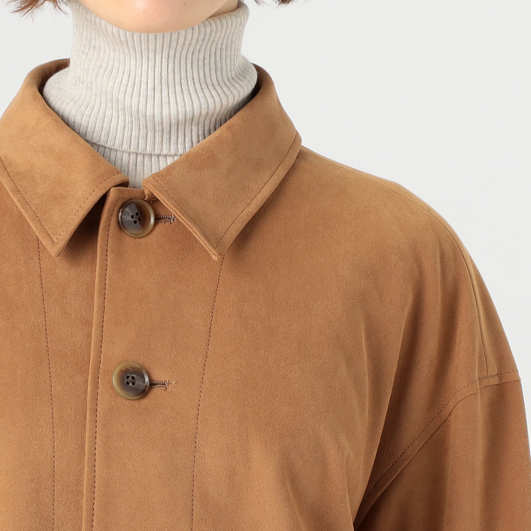 フェイクスエード カバーオール｜トゥモローランド 公式通販