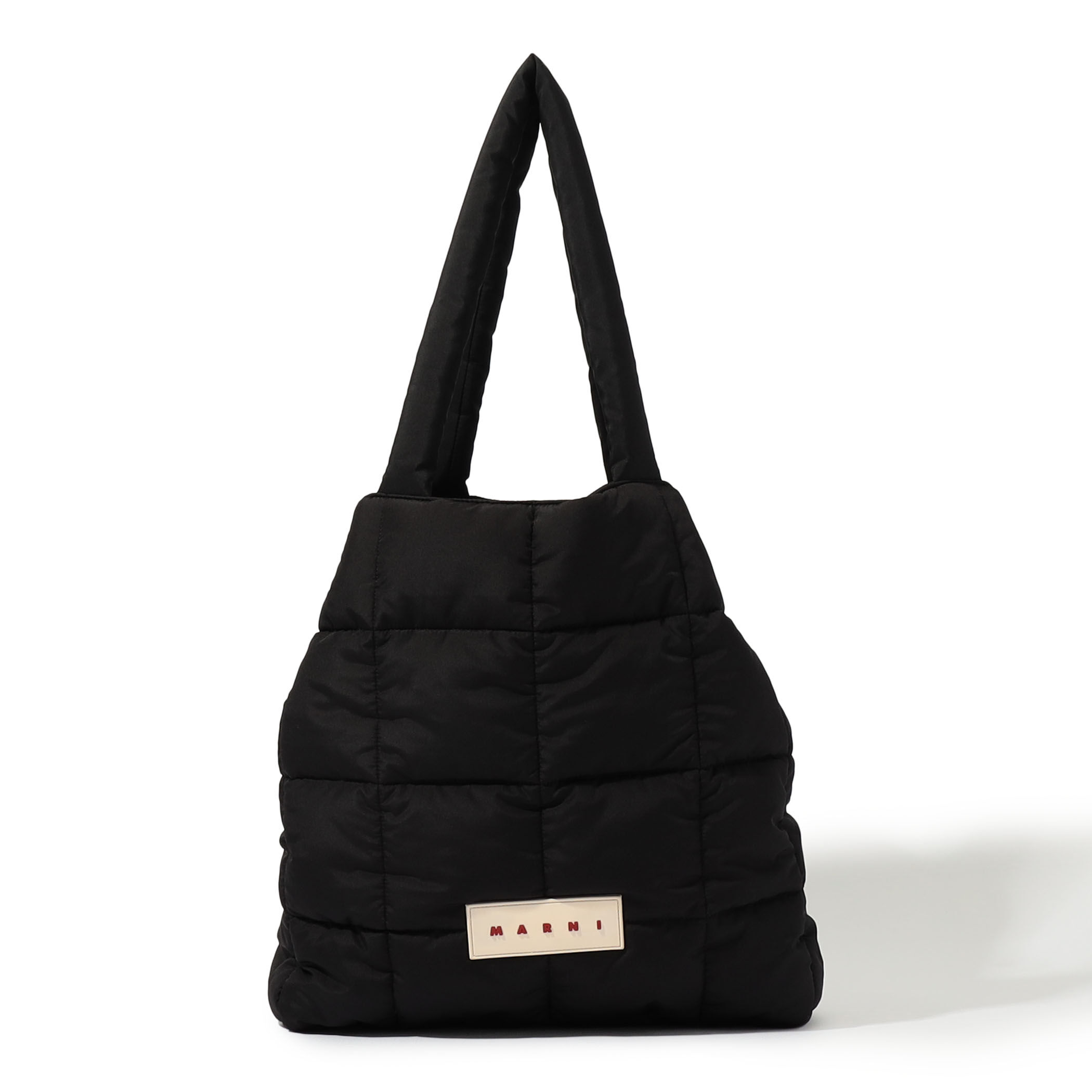 MARNI TOTE L ブラック Puff トートバッグ｜トゥモローランド 公式サイト