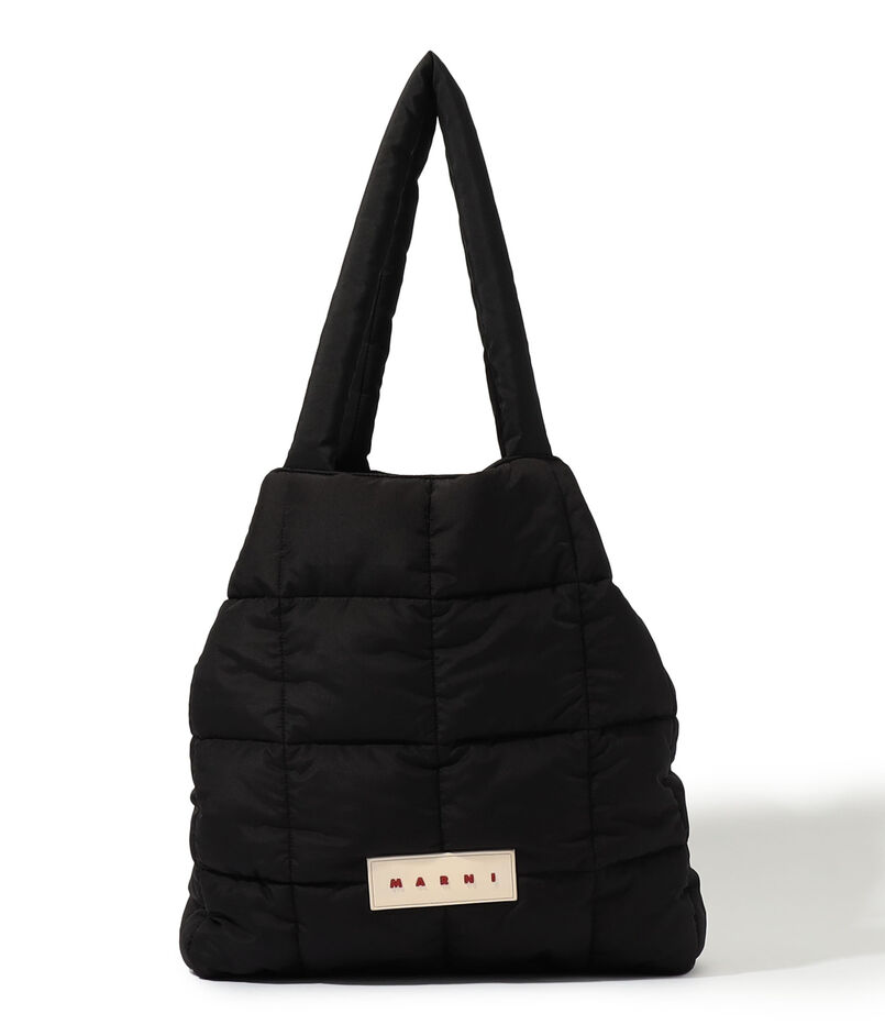 MARNI TOTE L ブラック Puff トートバッグ