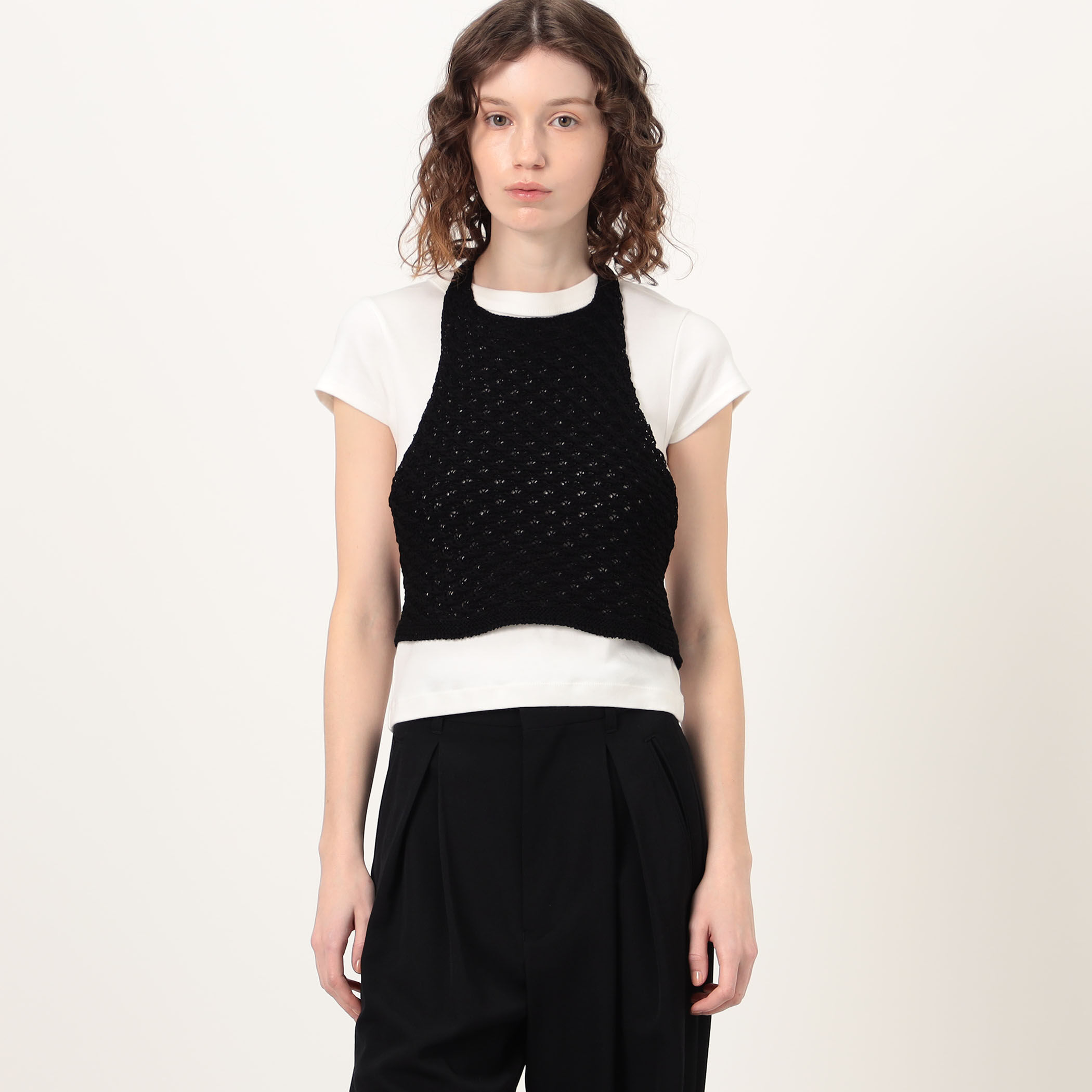 babaco ルーズニットホルターネックトップ babaco Halter Neck Top ホルターネックトップ｜トゥモローランド 公式