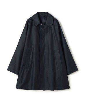【別注】INVERTERE コットンシルクギャバジン ステンカラーコート