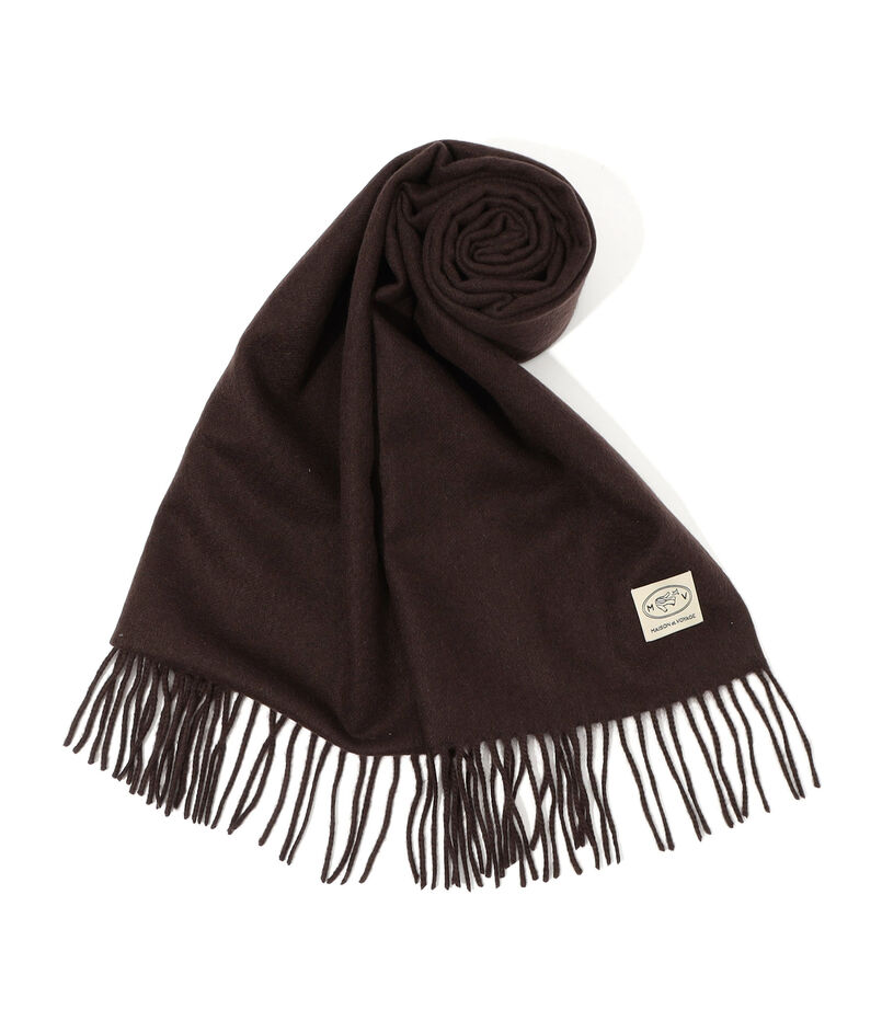 カシミヤシルク ドット リバーシブルストール