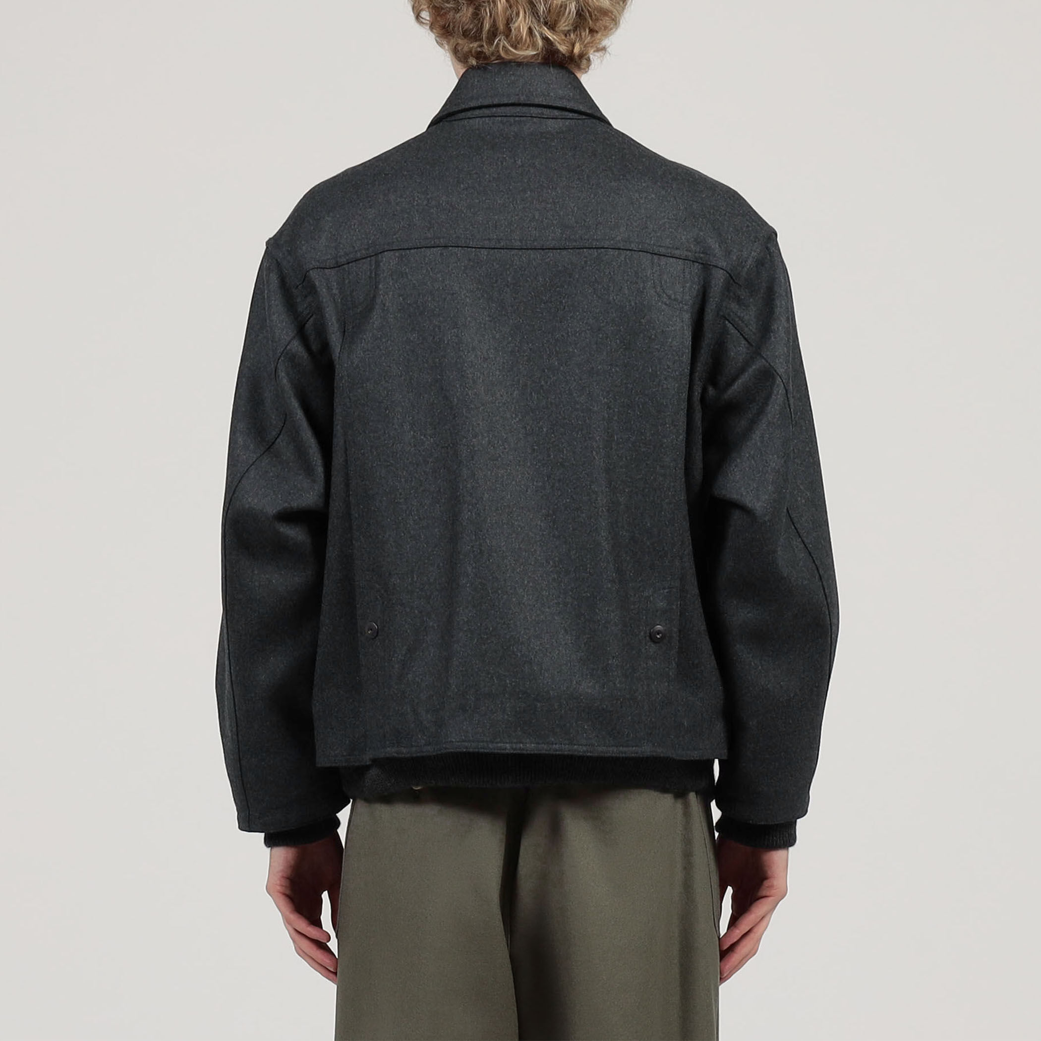 □ウールメルトン ショートブルゾン｜トゥモローランド 公式通販