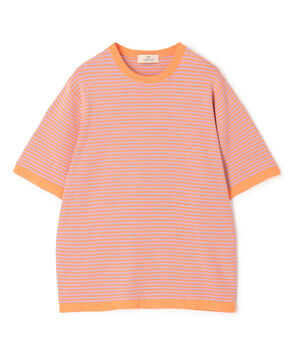 シーアイランドコットン クルーネックプルオーバーニットTシャツ