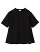 スーピマモクロディ ペプラムTシャツ