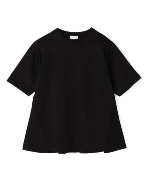 スーピマモクロディ ペプラムTシャツ