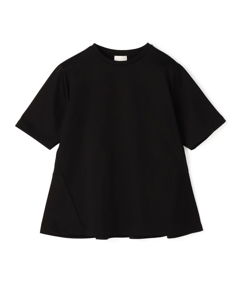 スーピマモクロディ ペプラムTシャツ