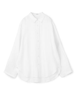 リネンシャーティング レギュラーカラーシャツ