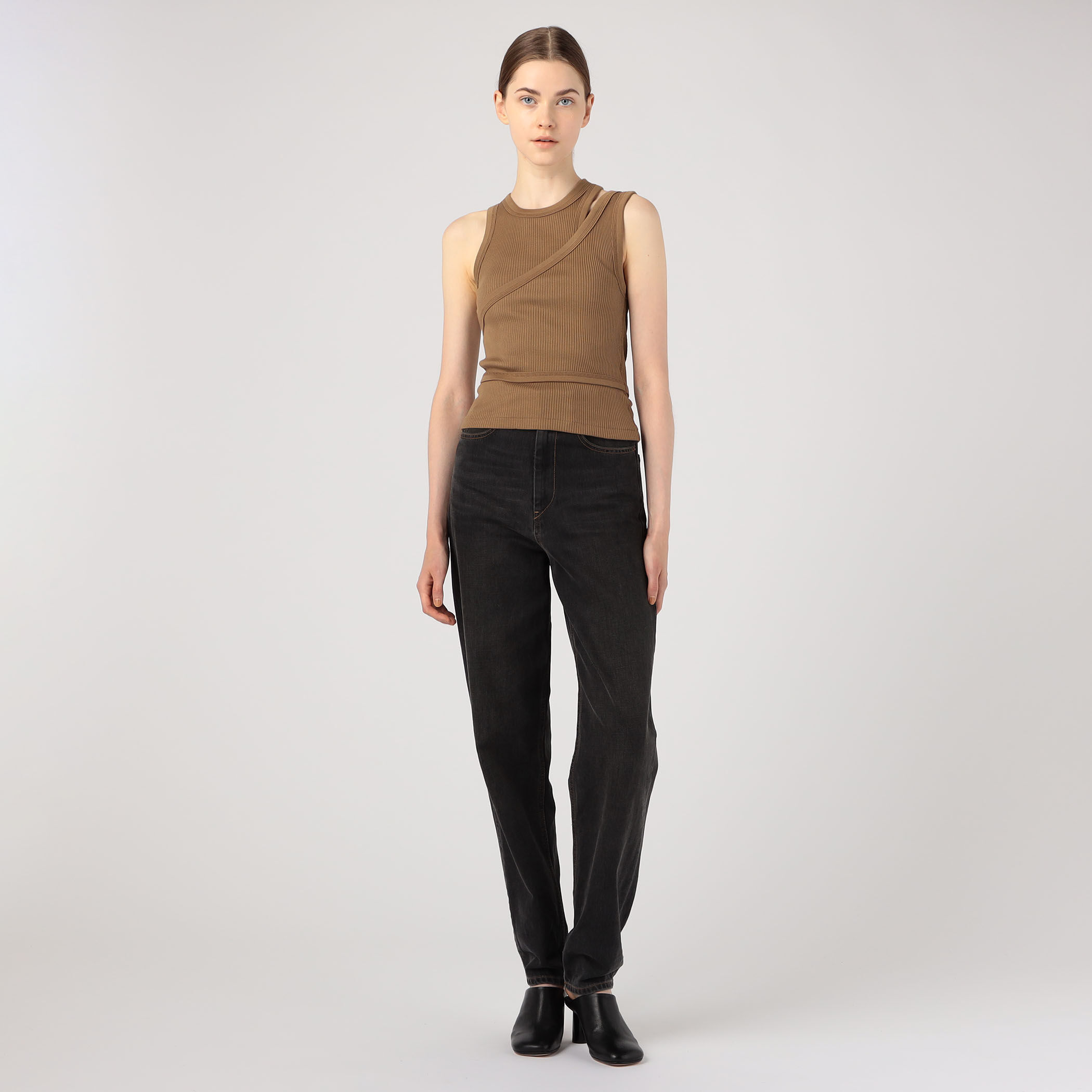 HYKE DOUBLE SHOULDER TANK｜トゥモローランド 公式通販