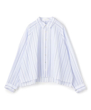 ■コットン ラグランスリーブ ワイドシャツ