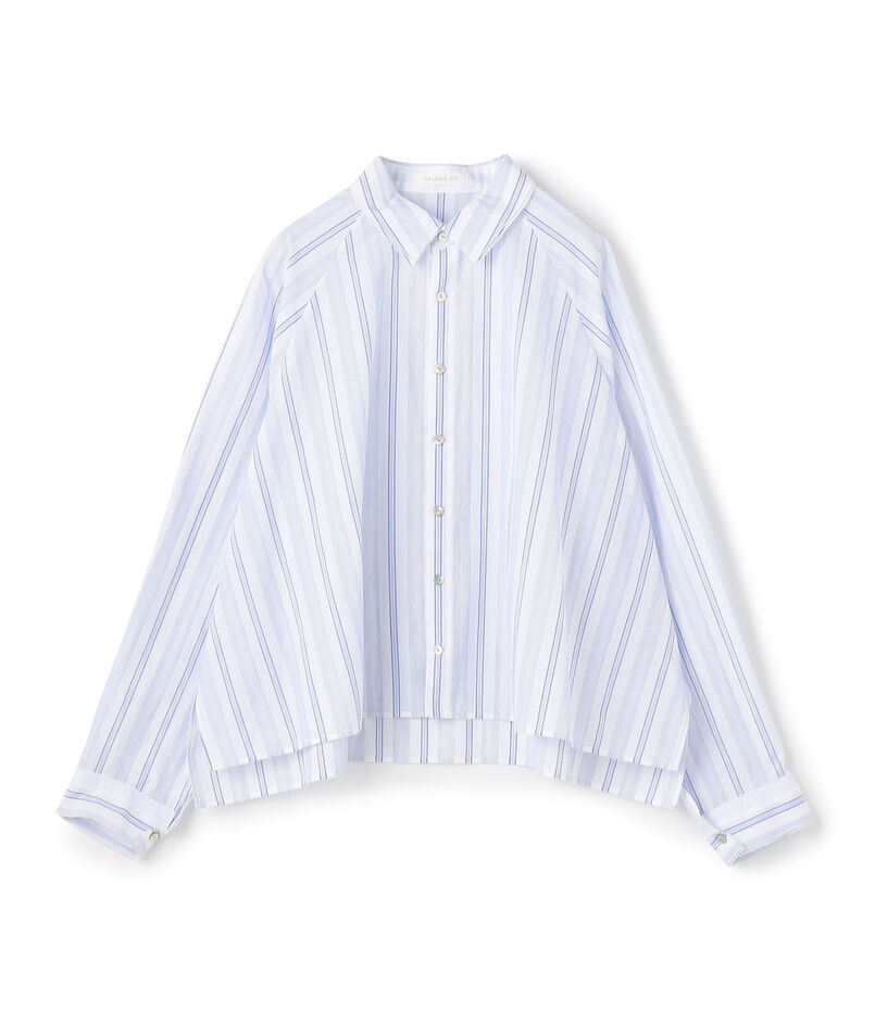 ■コットン ラグランスリーブ ワイドシャツ