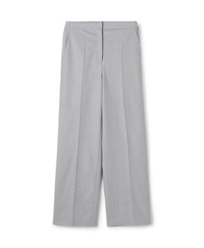 フランネルウールストレッチ セミワイドパンツ