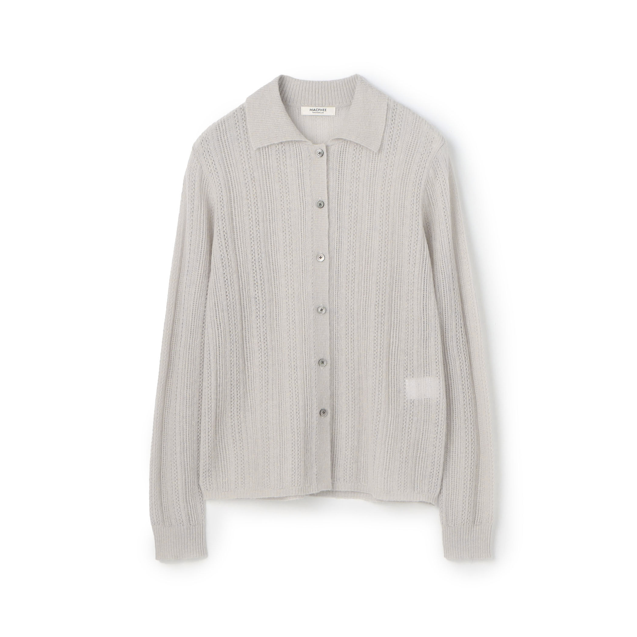 トゥモローランド ビー TOMORROWLAND .B ジレ アルパカ ホワイト