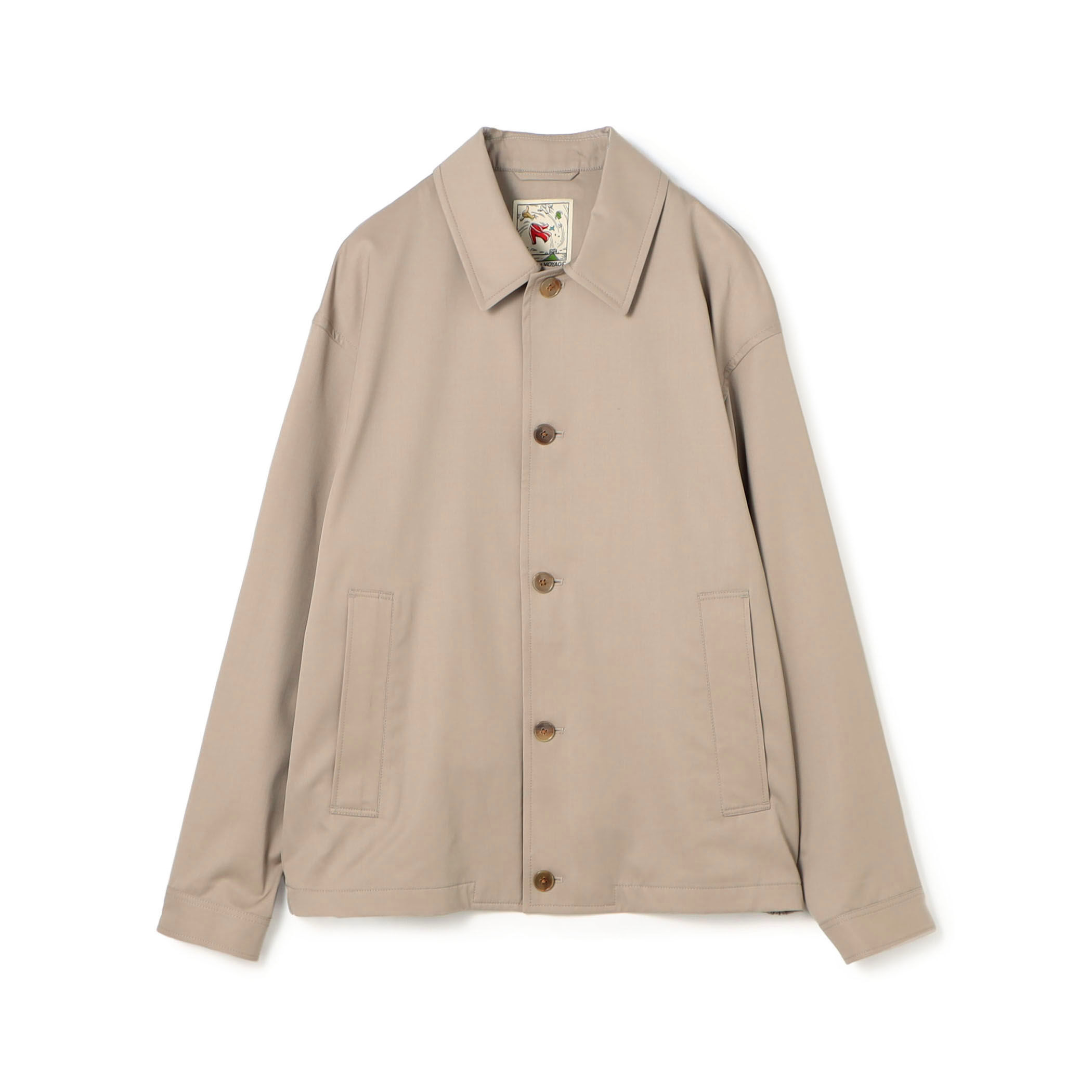 ウールギャバジン ショートブルゾン｜トゥモローランド 公式通販