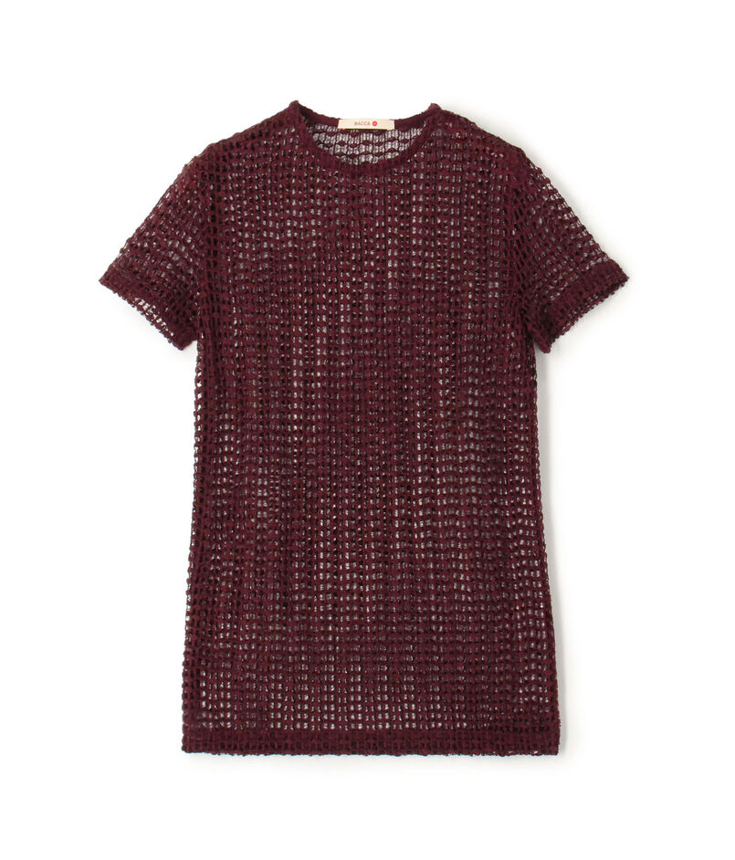 ラッセルレース ハーフスリーブプルオーバー