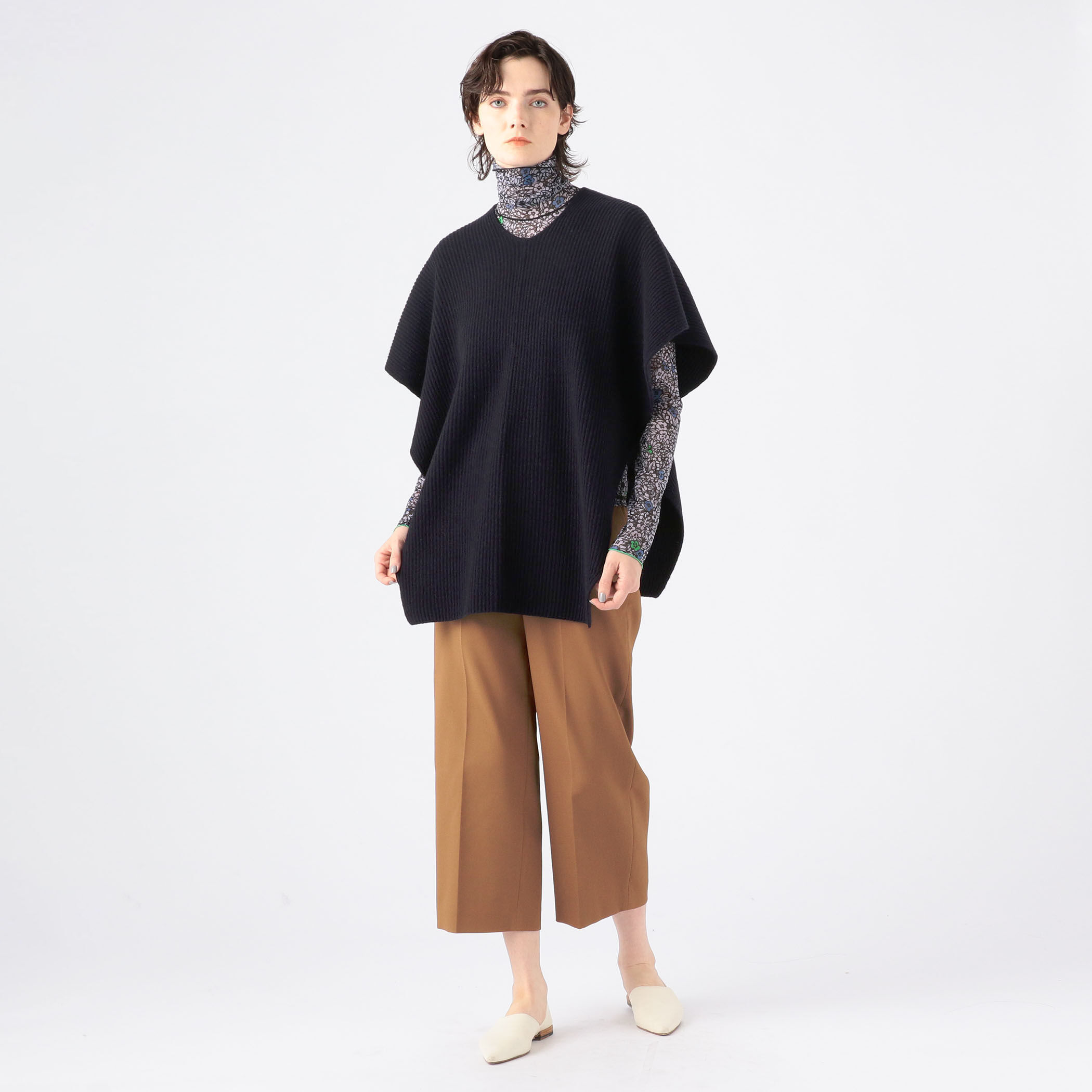 ダブルビー ＊ トップス2点 パンツ4点 冬物まとめ売り 100cm ダブルドビー セミワイドクロップドパンツ｜トゥモローランド