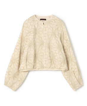 レーヌエンブロイダリー バルーンブルゾン