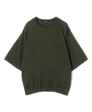 シルク ハーフスリーブプルオーバー