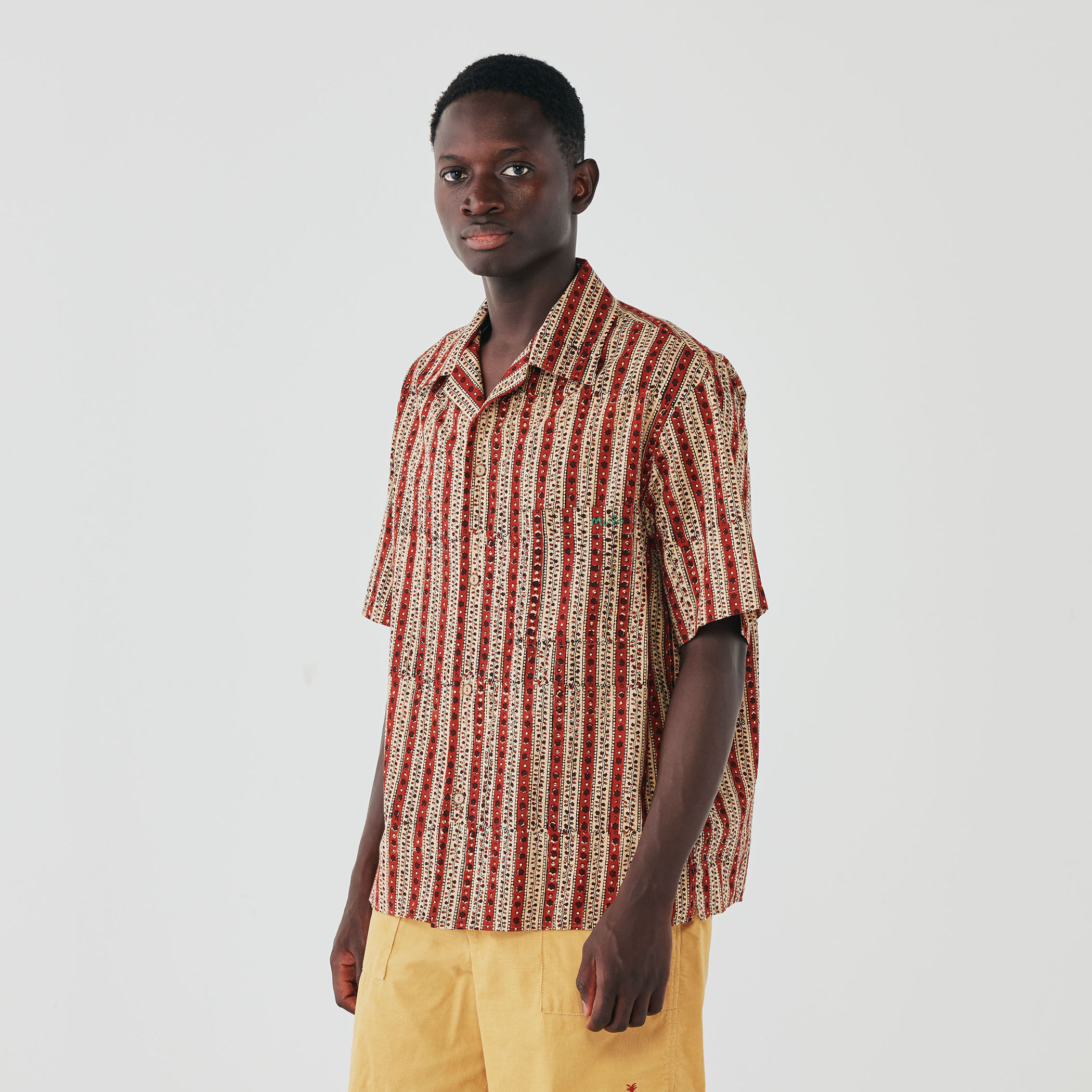 Mai Tai ブロックプリント 開襟シャツ｜トゥモローランド 公式通販