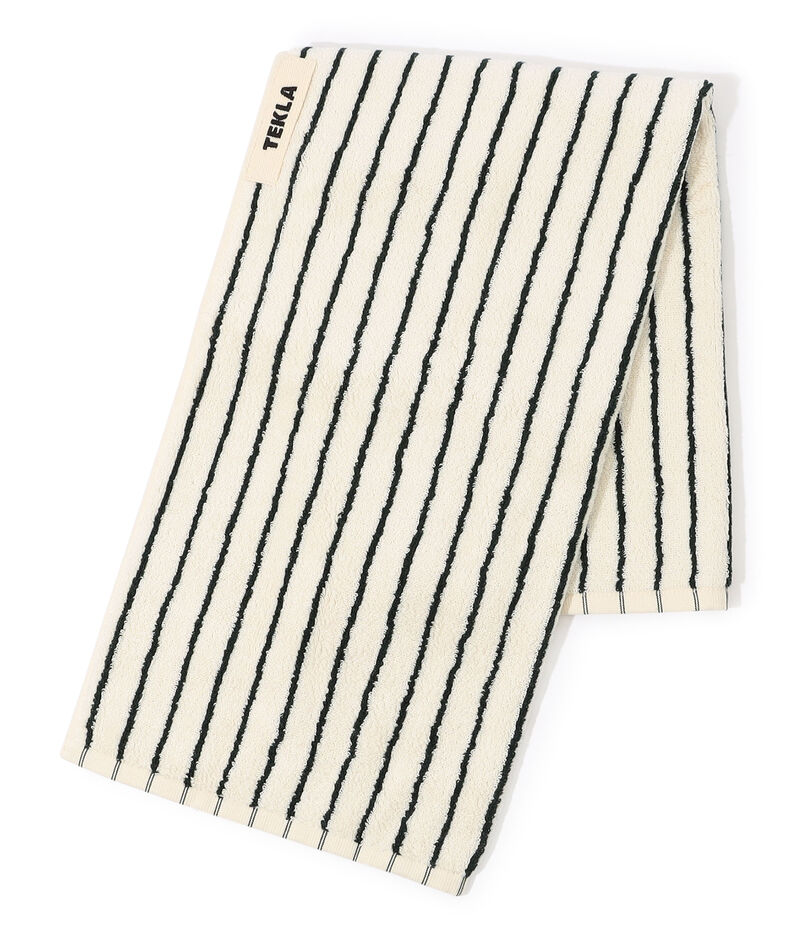 TEKLA オーガニックコットン ストライプハンドタオル