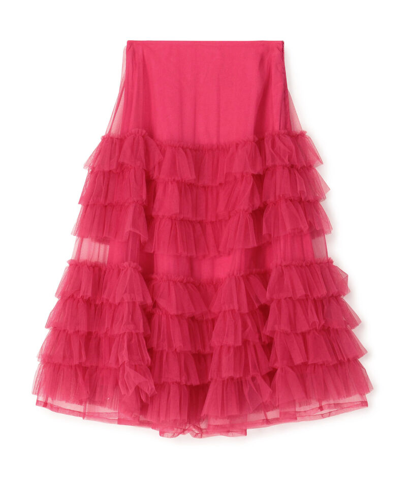 Molly Goddard SOFT TULLE MIDI SKIRT