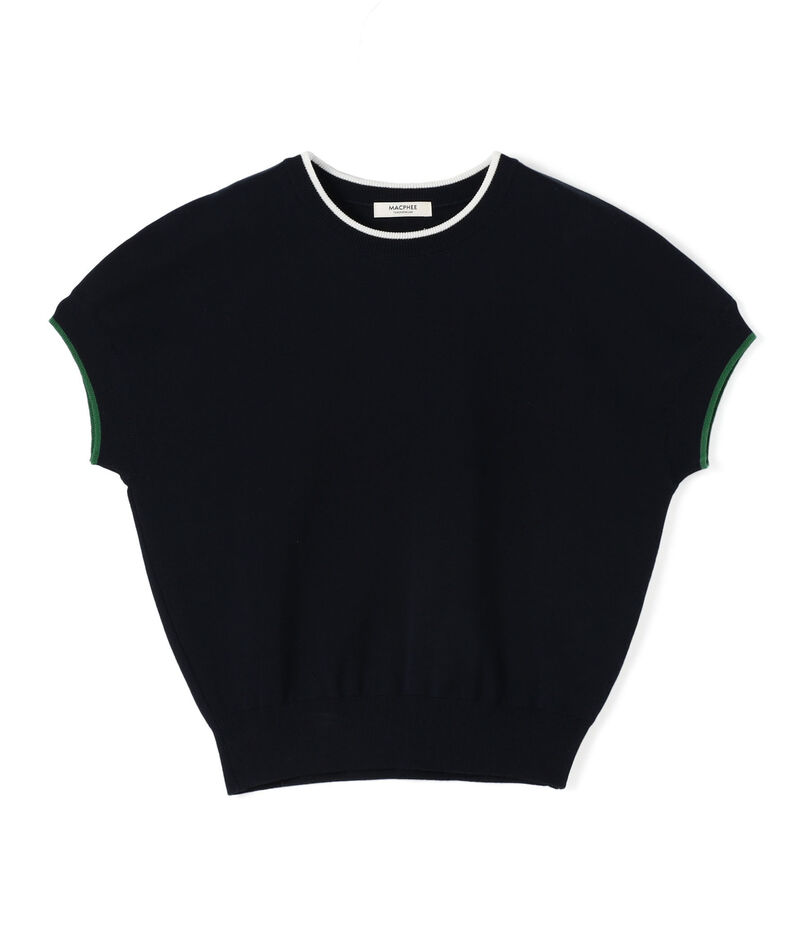 ■ドライコットン フレンチスリーブプルオーバー